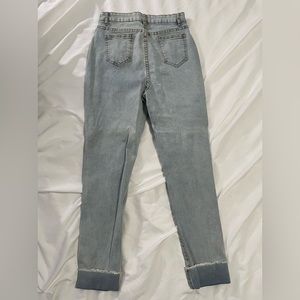 Shein skinny jeans- light wash